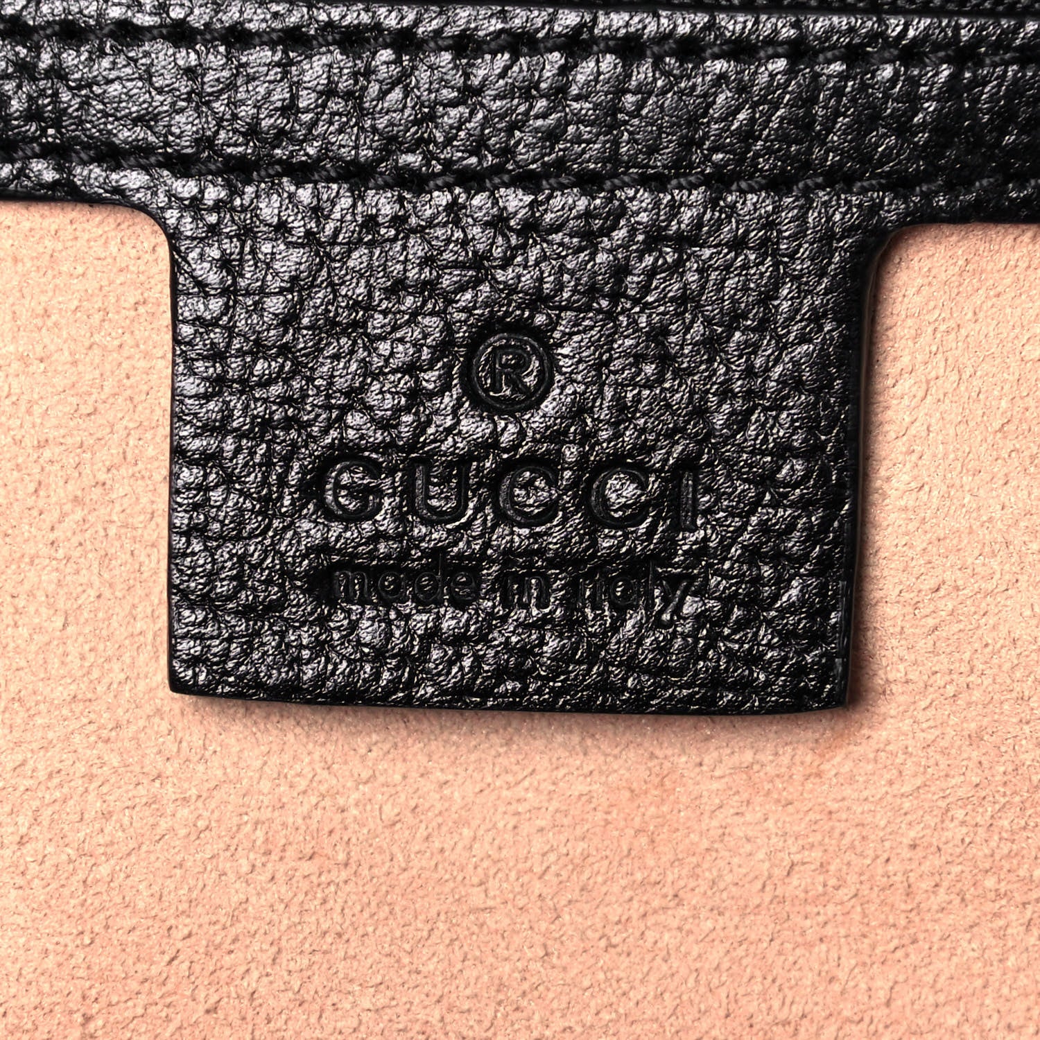 Gucci Textured Calfskin Web Medium Ophidia Shopping Tote Black 6 of 15