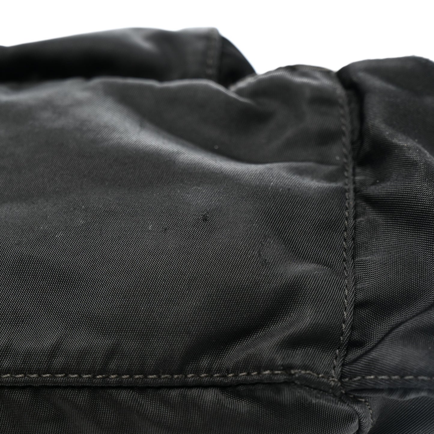 Tessuto Nylon Saffiano Small Vela Messenger Black