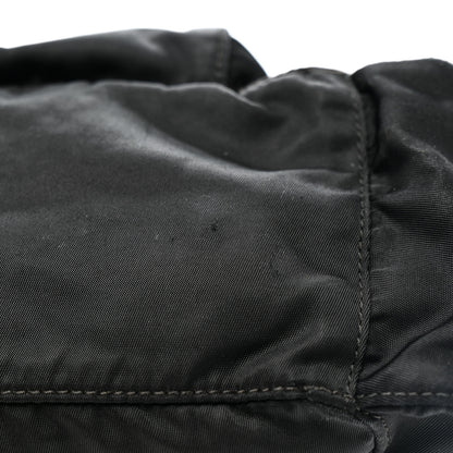 Prada Tessuto Nylon Saffiano Small Vela Messenger Black 13 of 16