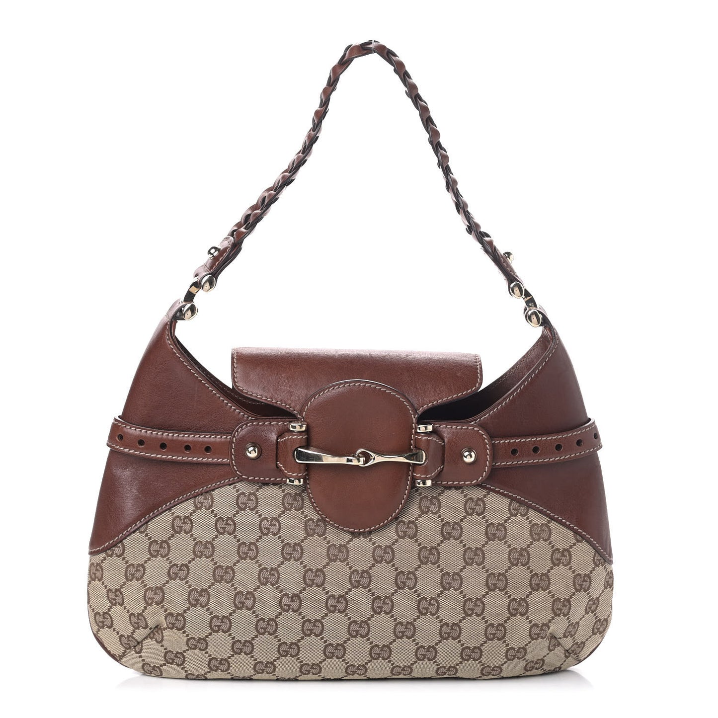 Monogram Pelham Shoulder Bag Brown