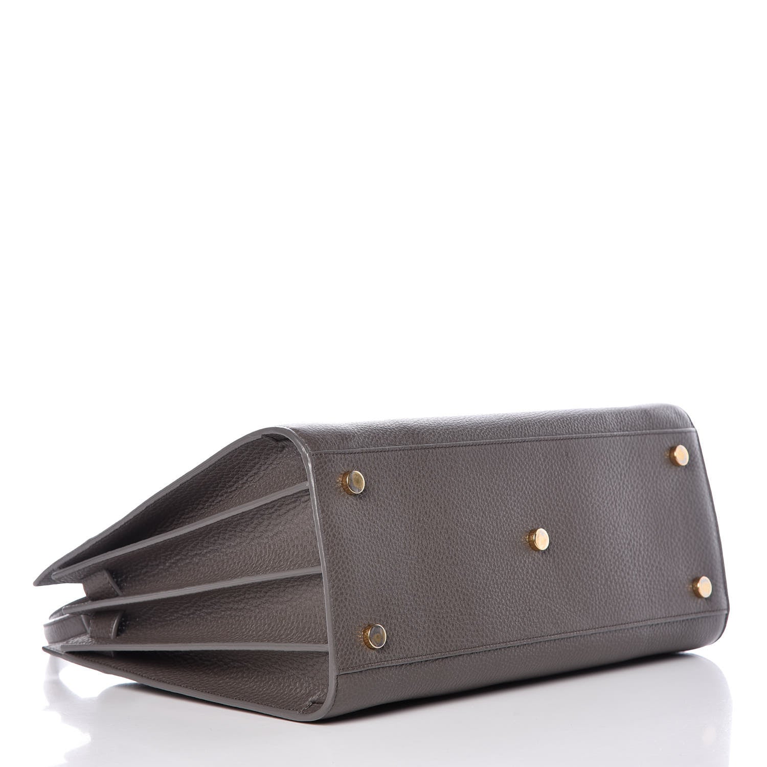 Saint Laurent Grained Calfskin Small Sac De Jour Fog 4 of 11