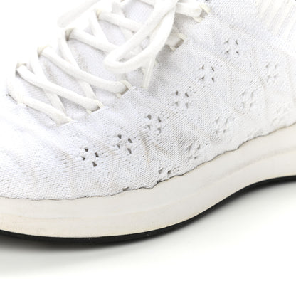 Chanel Fabric Logo Sneakers 36 White 11 of 14