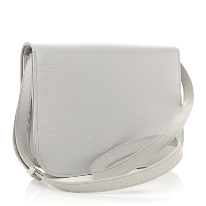 Celine Liege Calfskin Medium Classic Box Flap Bag Pale Grey 3 of 9