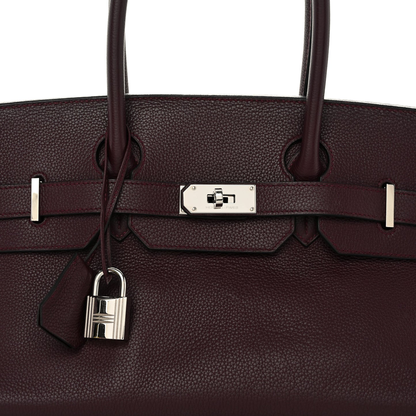 Taurillon Clemence JPG Birkin II 42 Prune