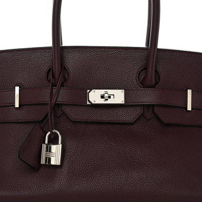 Hermes Taurillon Clemence JPG Birkin II 42 Prune 8 of 14