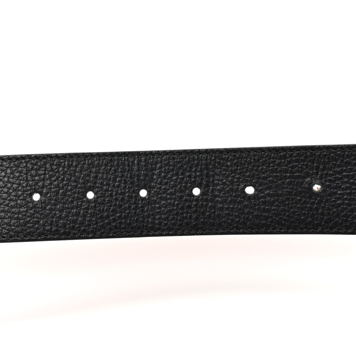 Gucci Calfskin 1973 Reversible Belt 90 36 Black Sun Orange 5 of 7
