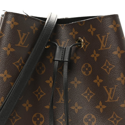 Louis Vuitton Monogram Neonoe MM Black 7 of 12