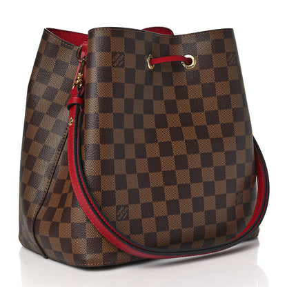 Louis Vuitton Damier Ebene Neonoe MM Cherry Berry 3 of 8