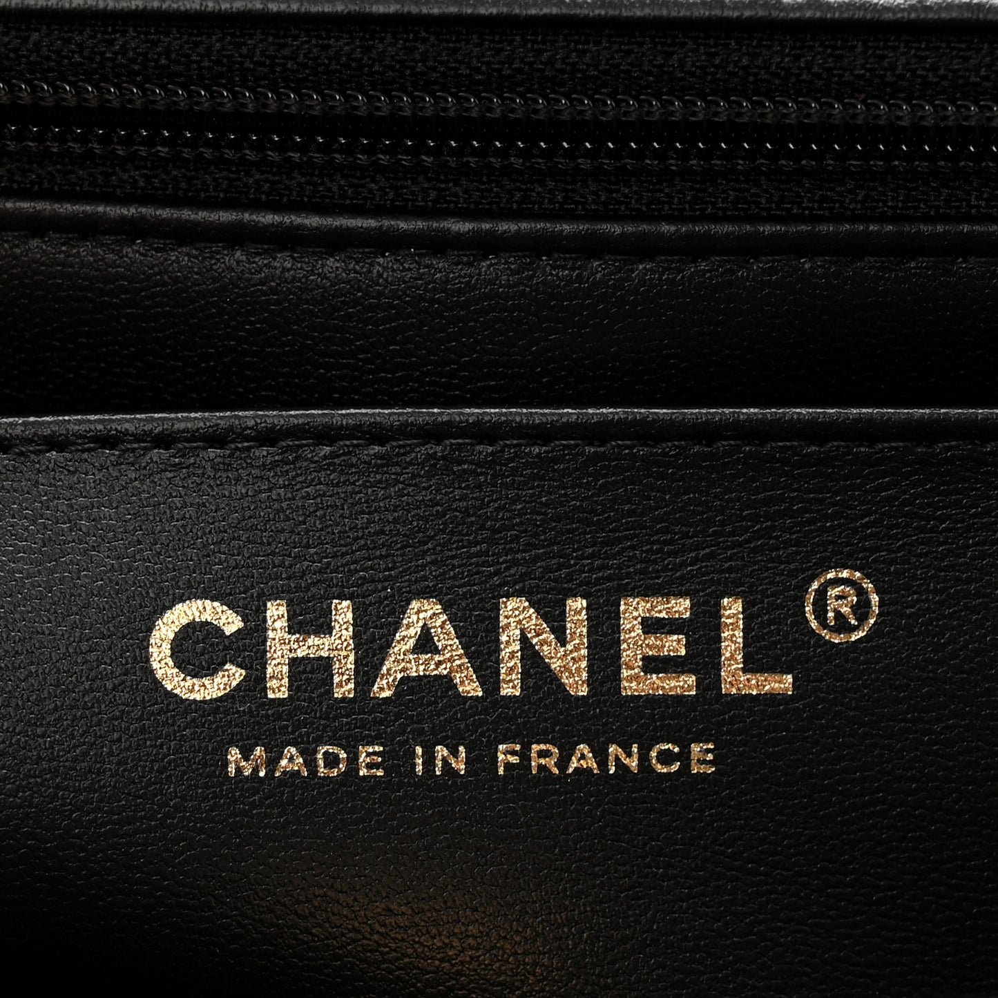 Lambskin Quilted Mini Top Handle Rectangular Flap Black