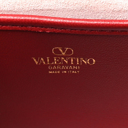 Valentino Garavani Calfskin Rockstud Spike Convertible Shoulder Bag Light Pink 6 of 9