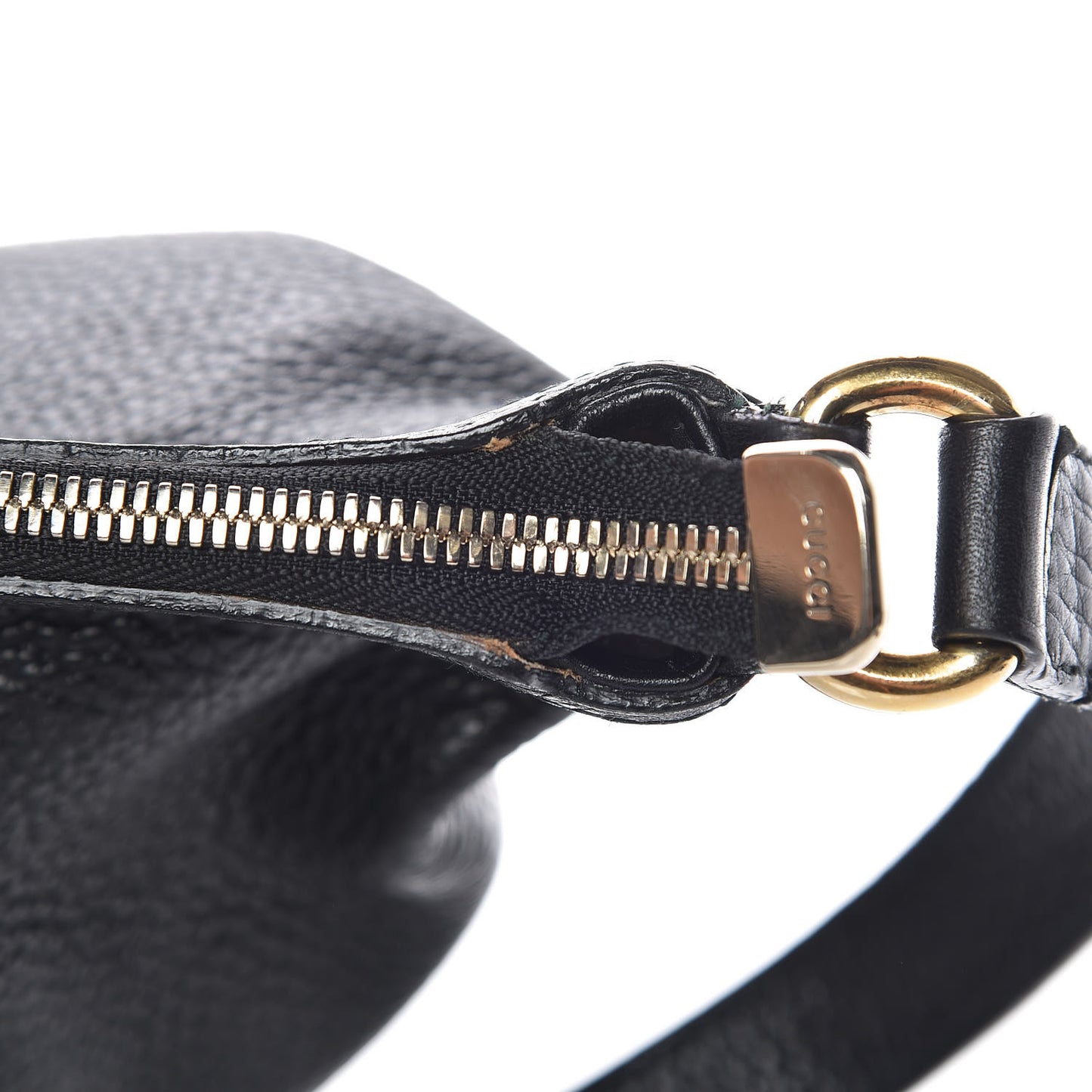 Pebbled Calfskin Medium Soho Hobo Black