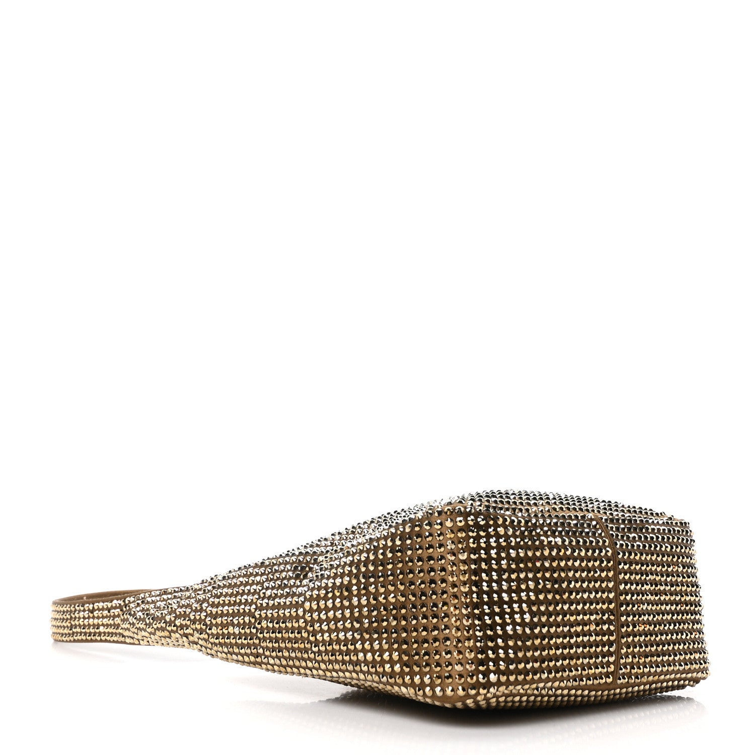 Saint Laurent Satin Crystal Baby Le 5 A 7 Supple Hobo Astres 4 of 10