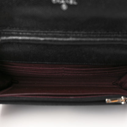 Chanel Caviar Quilted Wallet On Chain WOC Black 5 of 11