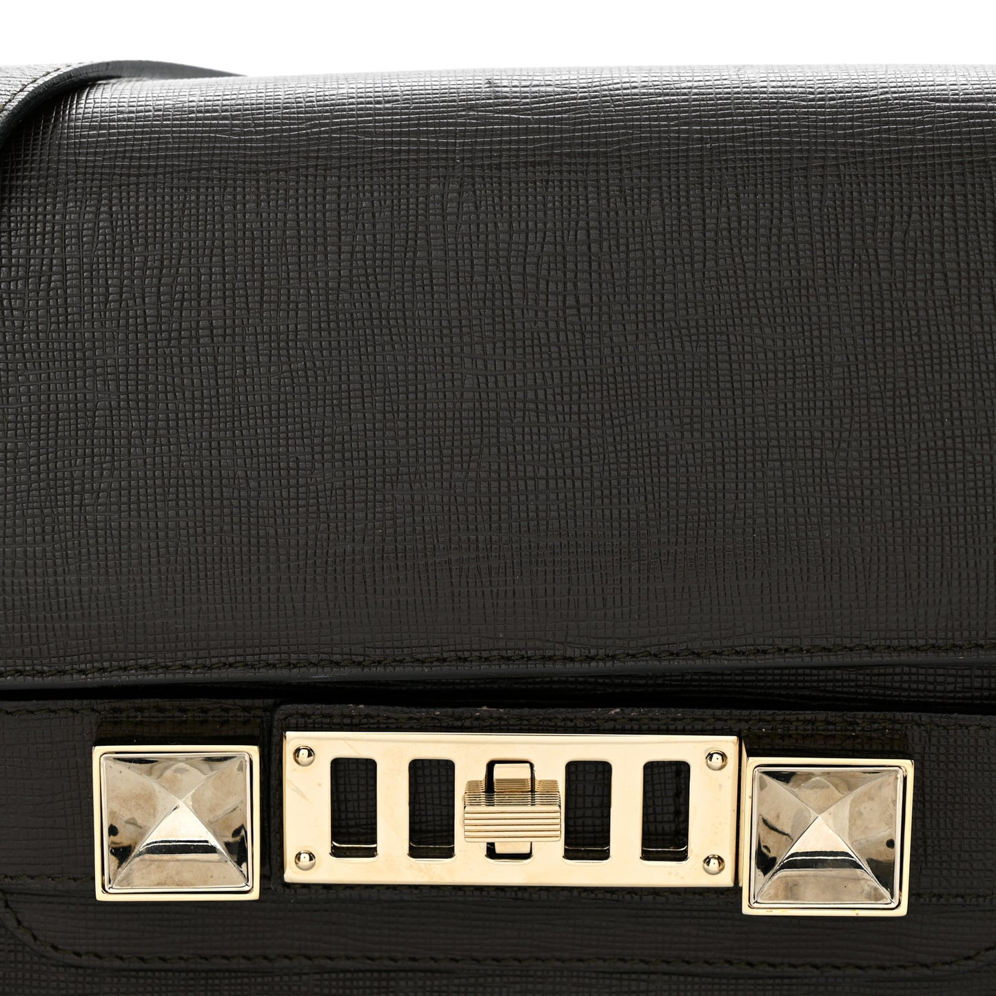 New Linosa Mini PS11 Classic Shoulder Bag Chocolate Brown