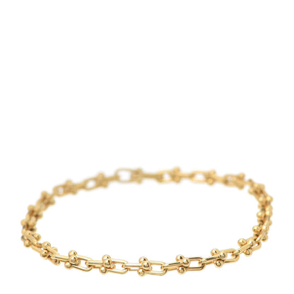Tiffany 18K Yellow Gold Micro HardWear Link Bracelet 1 of 5