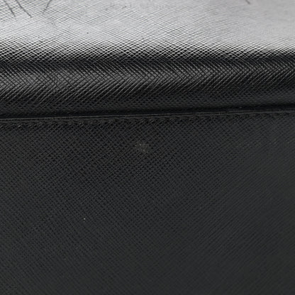 Prada Saffiano Large Galleria Double Zip Tote Black 19 of 29
