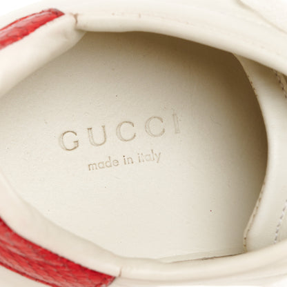 Gucci Calfskin Web Pearl Studded Womens Ace Sneakers 35 White 8 of 9