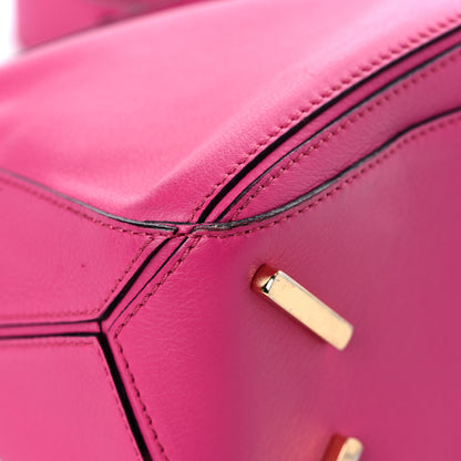 Loewe Calfskin Small Puzzle Bag Fuchsia 8 of 16