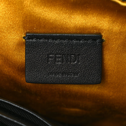 Fendi Sequin Paillettes Shiny Nappa Sex and the City Mini Baguette Black 5 of 9