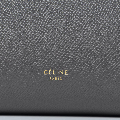 Celine Grained Calfskin Micro Belt Bag Grey 9 of 10