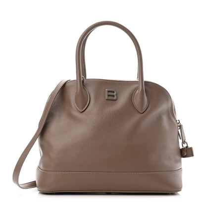 Balenciaga Calfskin Ville Top Handle Bag Mink Grey 1 of 11