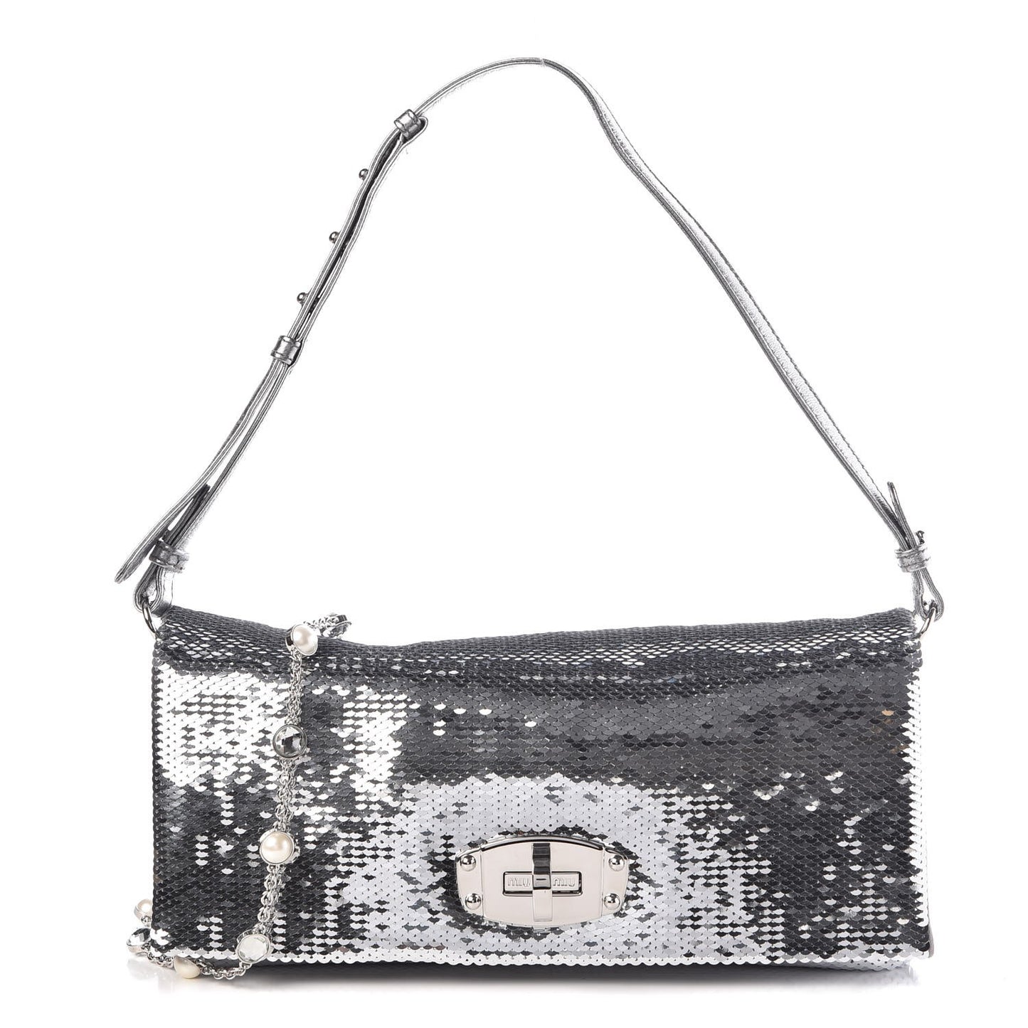 Paillettes Sequin Flap Silver
