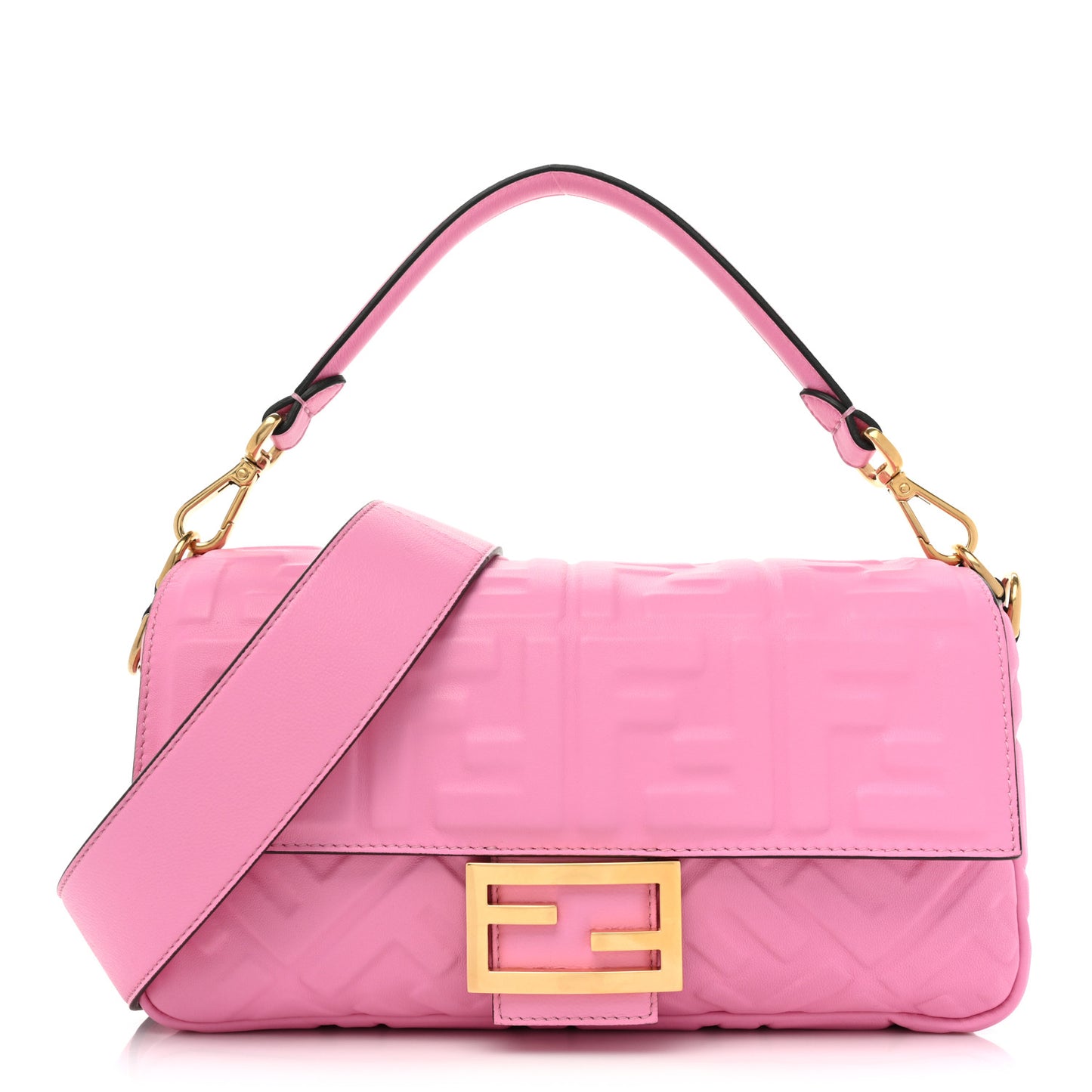 Nappa FF 1974 Embossed Baguette Lollypop
