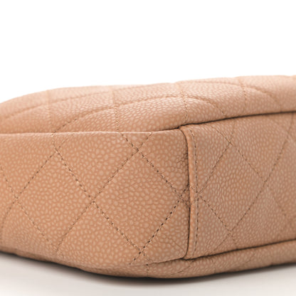 Chanel Caviar Quilted Coco Tassel Camera Case Beige 6 of 11