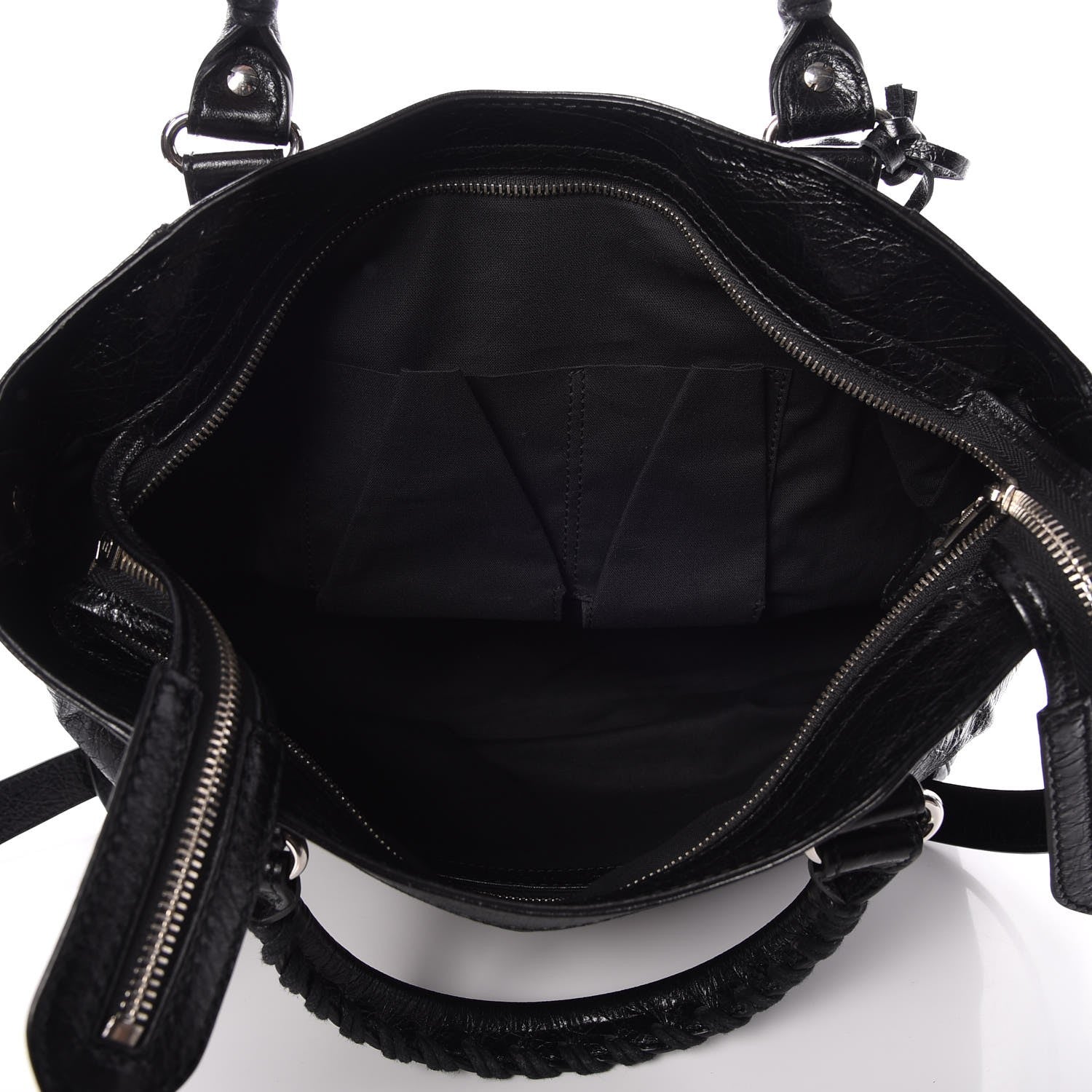 Balenciaga Agneau Giant 12 Silver Hardware Velo Black 6 of 8