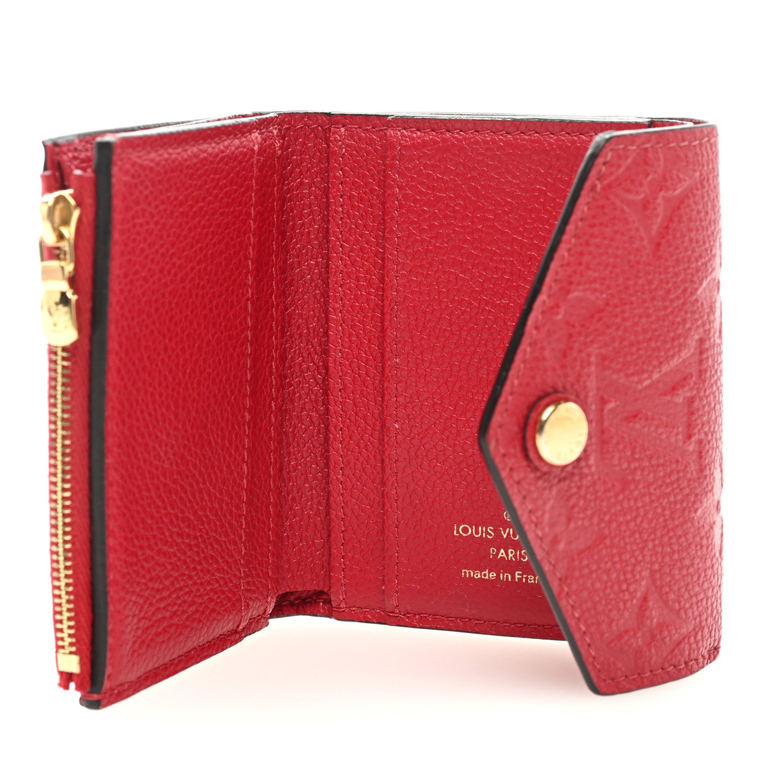 Louis Vuitton Empreinte Zoe Wallet Scarlet 5 of 6