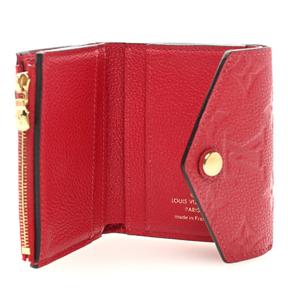 Louis Vuitton Empreinte Zoe Wallet Scarlet 5 of 6