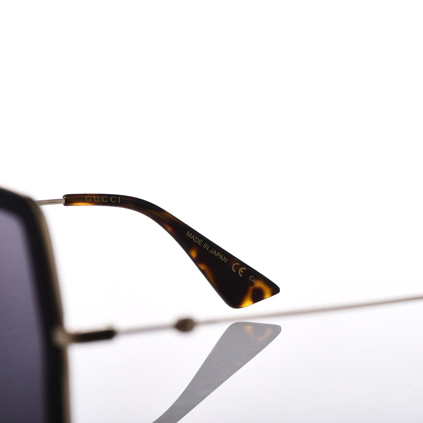 Acetate Oversize Square Frame GG0106S Sunglasses Black
