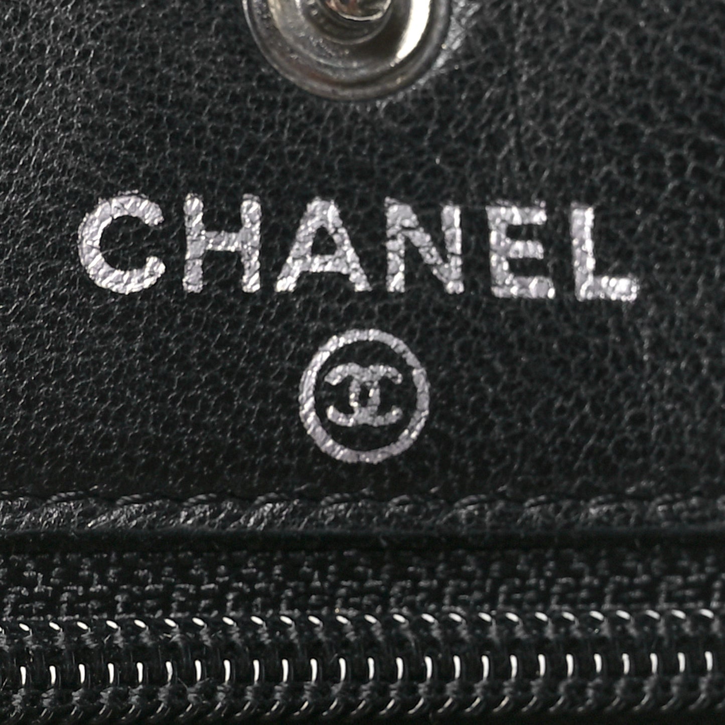 Caviar Timeless CC Wallet on Chain WOC Black
