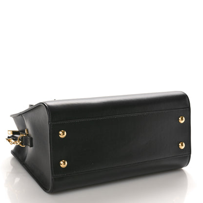 Saint Laurent SAINT LAURENT Calfskin Monogram Baby Cabas Black 4 of 9