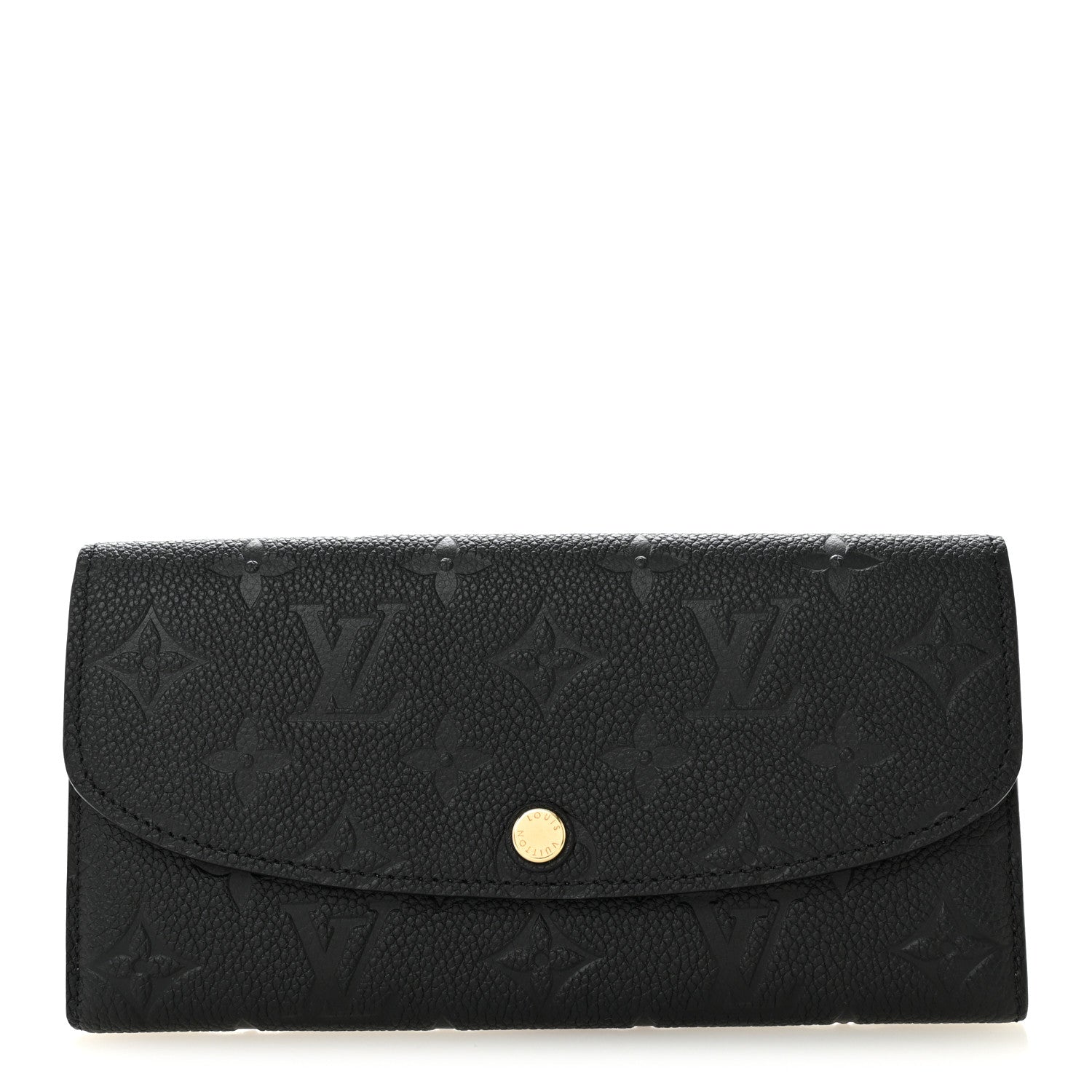 Louis Vuitton Empreinte Emilie Wallet Black Dune 1 of 6