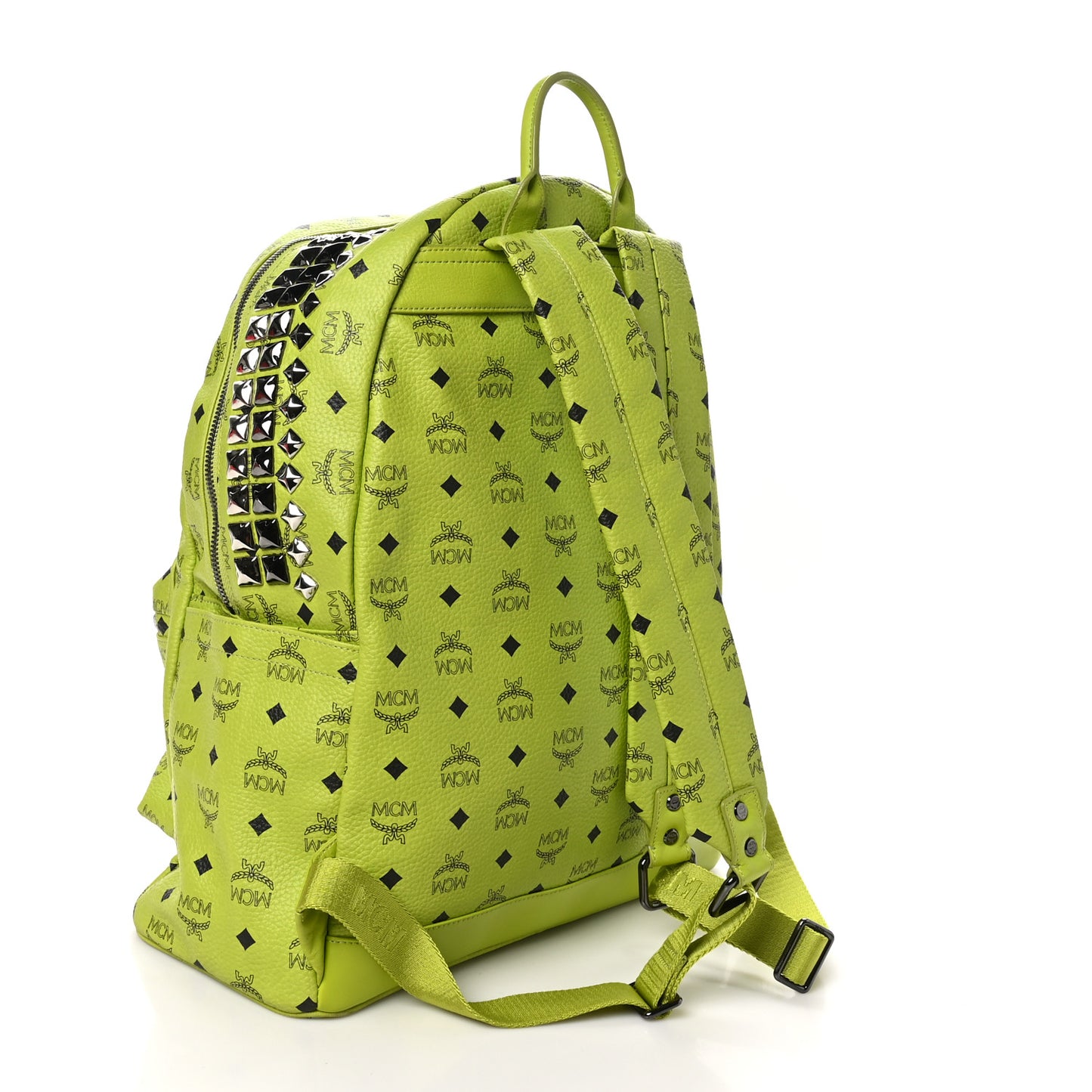 Visetos Crown Stud Large Stark Backpack Green