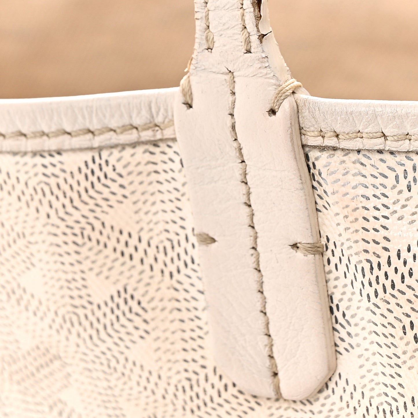 Goyardine Saint Louis PM White