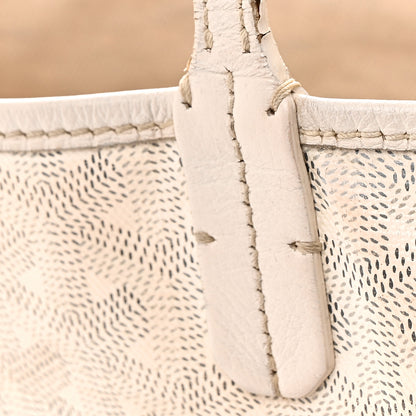 Goyard Goyardine Saint Louis PM White 12 of 14