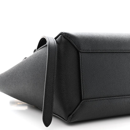 Celine Grained Calfskin Micro Belt Bag Black 9 of 10
