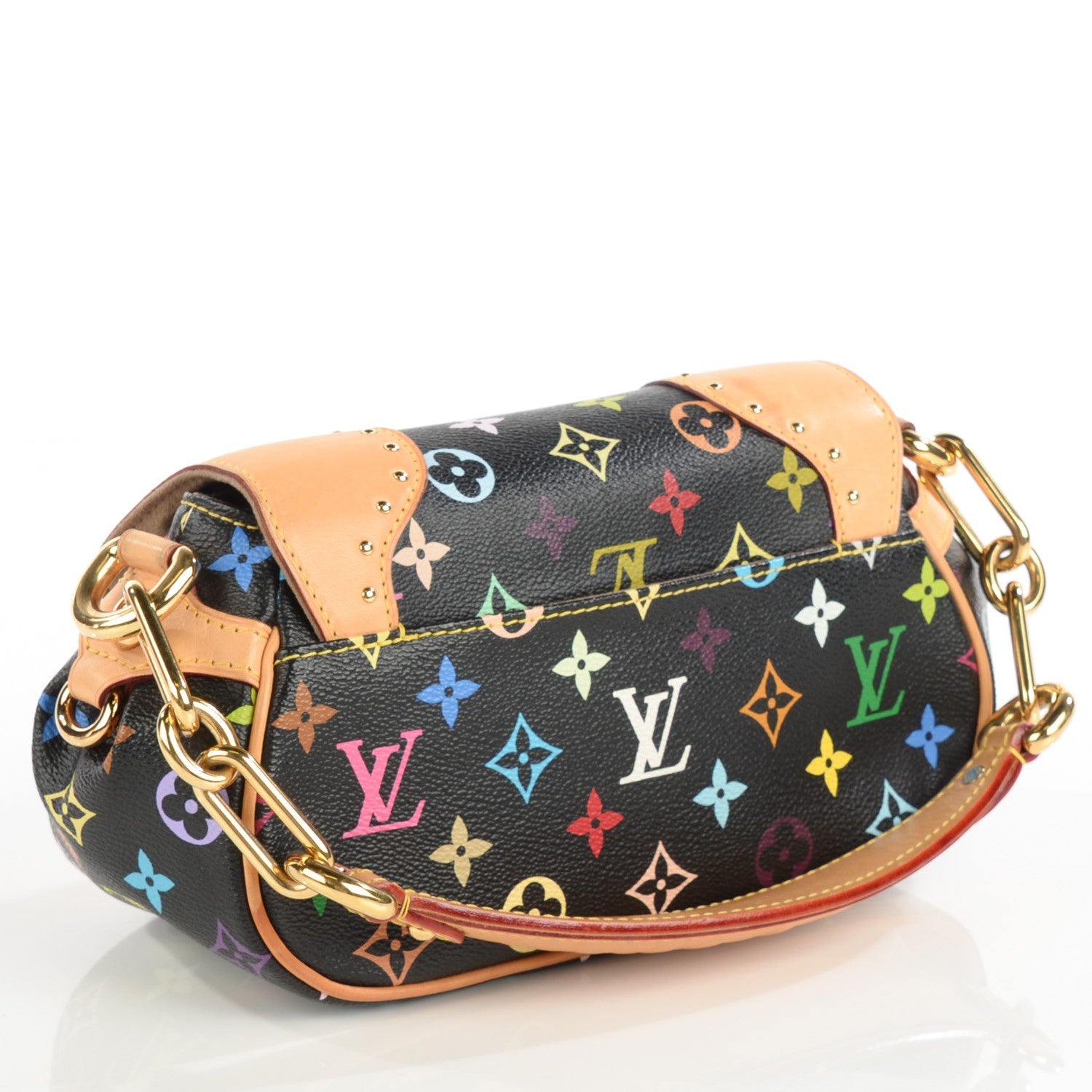 Louis Vuitton Monogram Multicolor Marilyn Black 3 of 7
