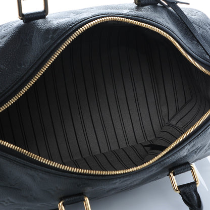 Louis Vuitton Empreinte Speedy Bandouliere 30 Black 5 of 6