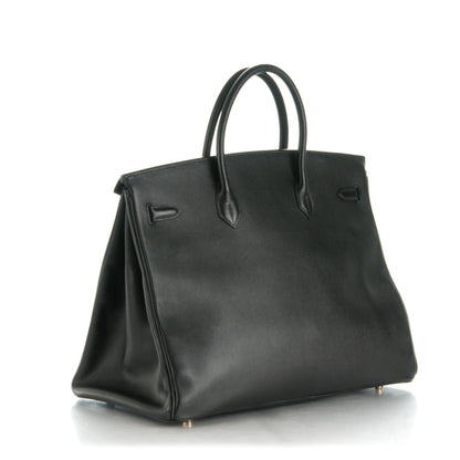 Hermes Swift Birkin 40 Black 3 of 26