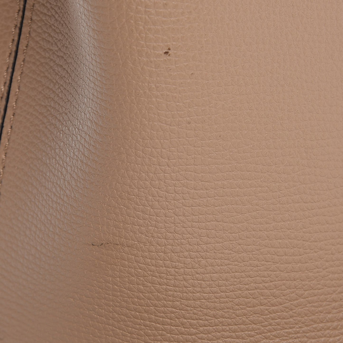 Calfskin Small Lorne Bucket Crossbody Natural