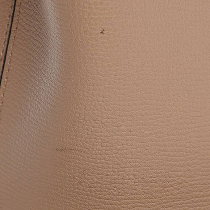 Burberry Calfskin Small Lorne Bucket Crossbody Natural 12 of 12