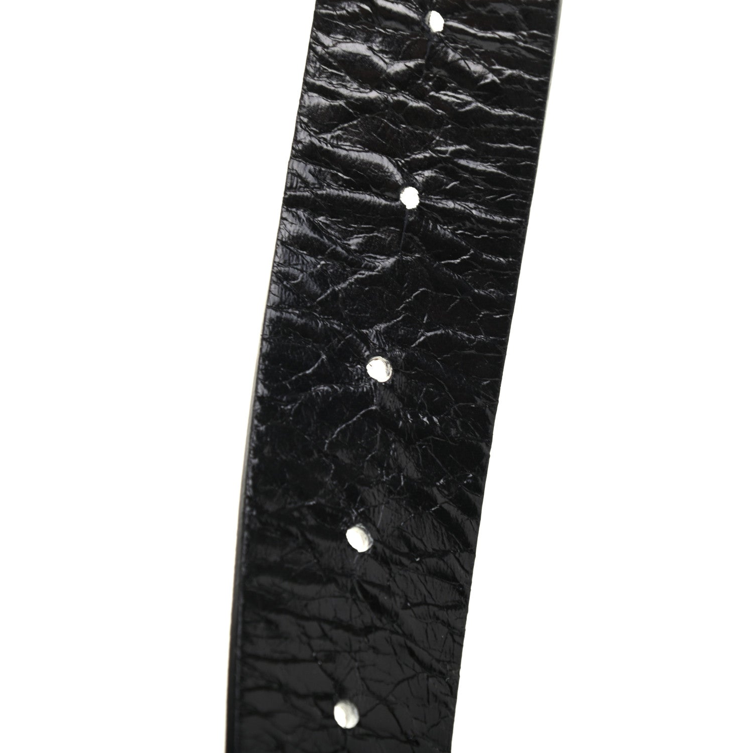 Chanel Calfskin CC Reversible Belt 75 White Black 3 of 4