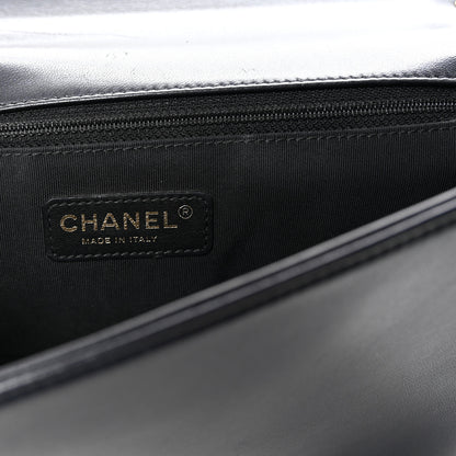 Chanel Lambskin Quilted New Medium Boy Flap Black 6 of 10