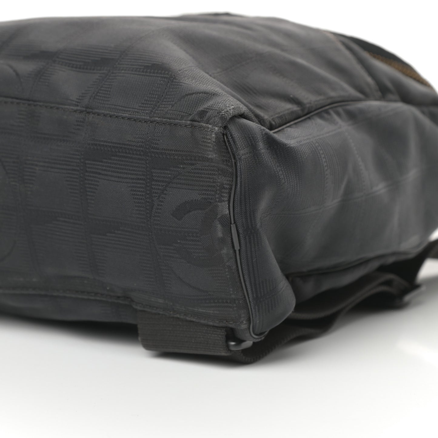 Nylon Travel Backpack Black