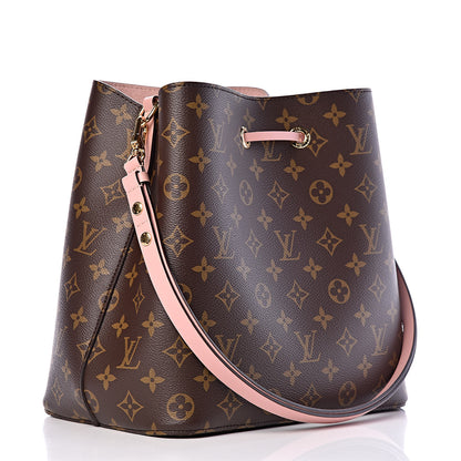 Louis Vuitton Monogram Neonoe MM Rose Poudre 3 of 9