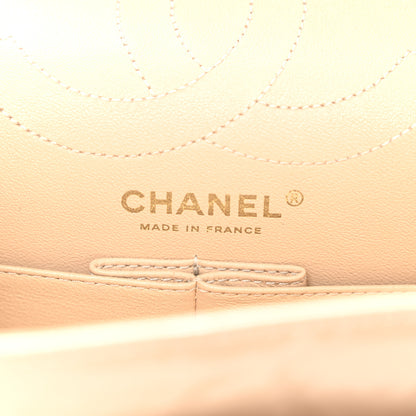 Chanel Glazed Calfskin Quilted 2.55 Reissue 226 Flap Light Beige 6 of 11