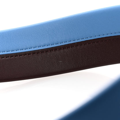Louis Vuitton Calfskin Cluny MM Shoulder Strap Blue Glacial 4 of 6